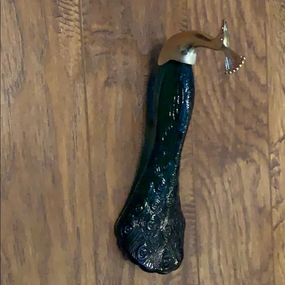 Vintage Peacock Avon bottle
